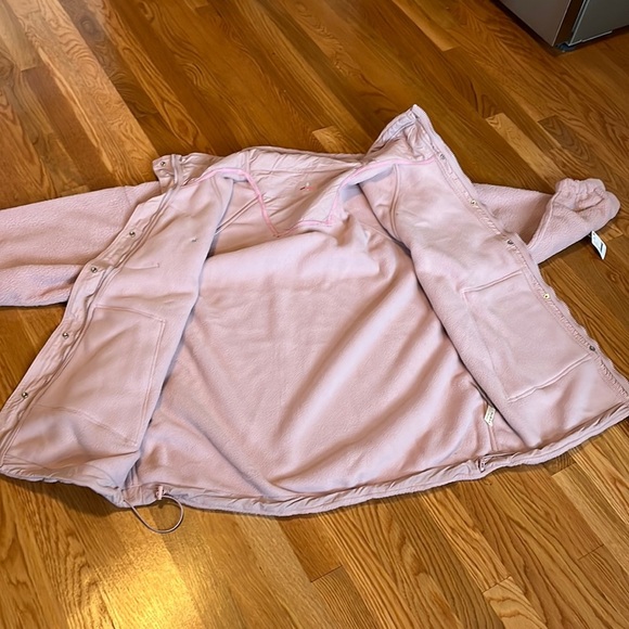 Free People Movement Hit The Trails Fleece Teddy Jacket size XL NWT - Picture 9 of 15